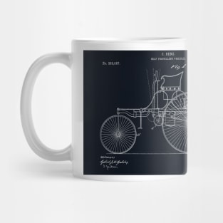 Benz 1888 self propelling vehicle Mug